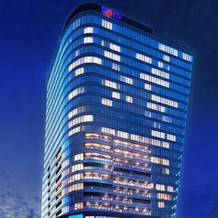 Hanza Tower Szczecin, Floor 21, City - River View Экстерьер фото
